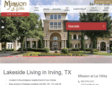 Tablet Screenshot of missionatlavillita.com